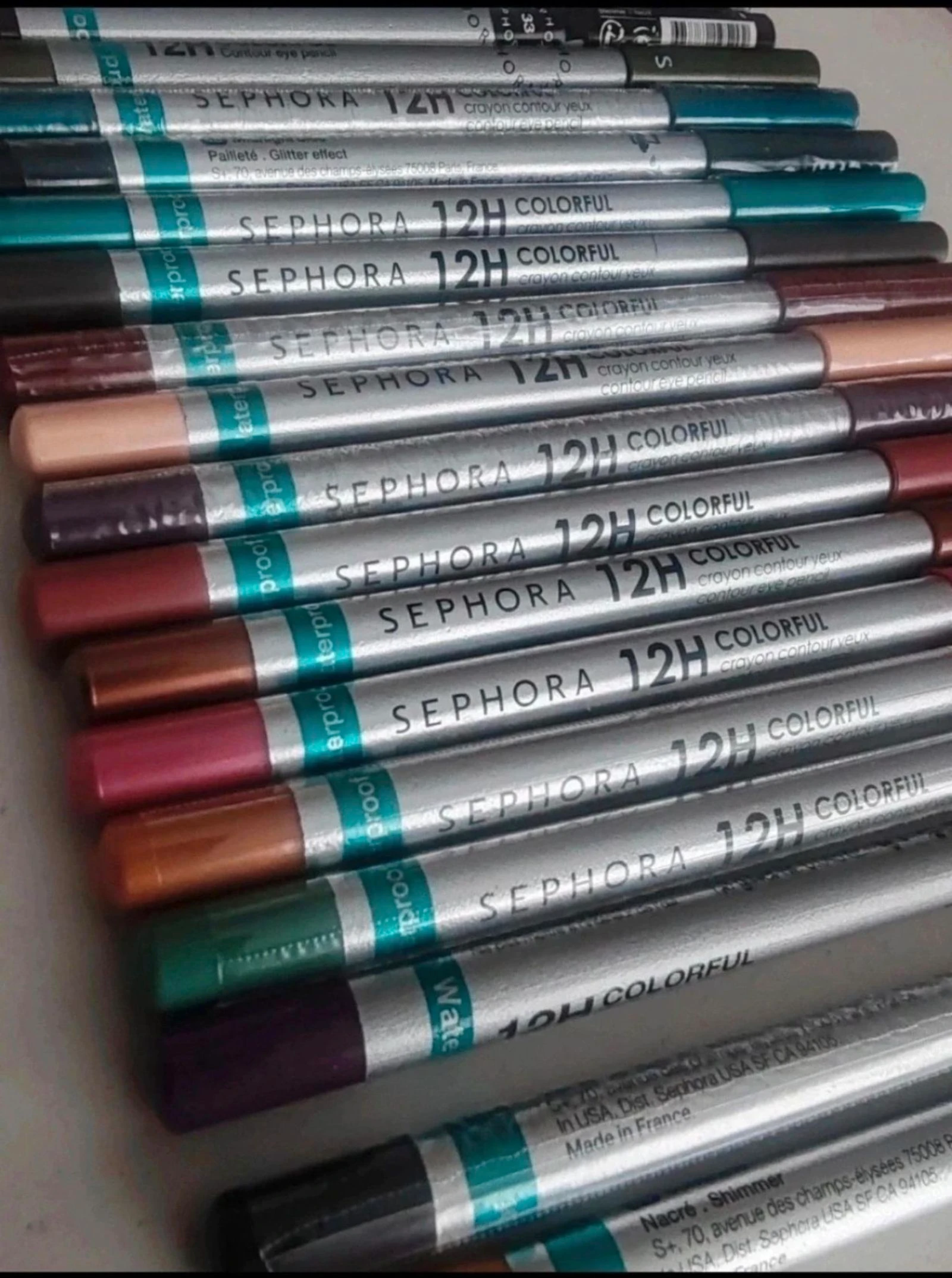Crayons contour des yeux waterproof Sephora 